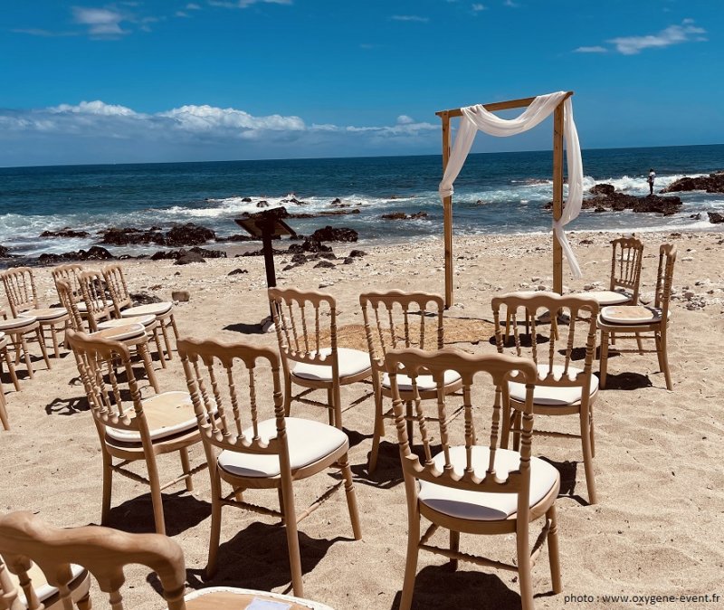 Chaise Napoléon à la plage