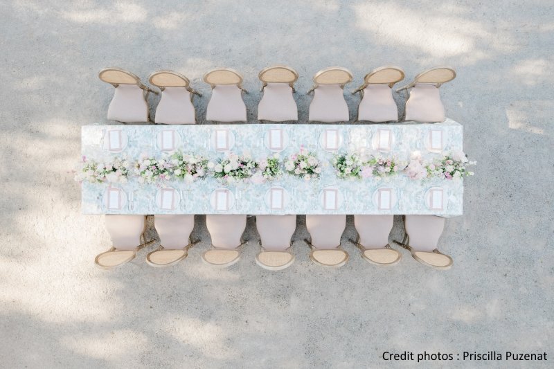 Chaise Medaillon Louis bois cérusé