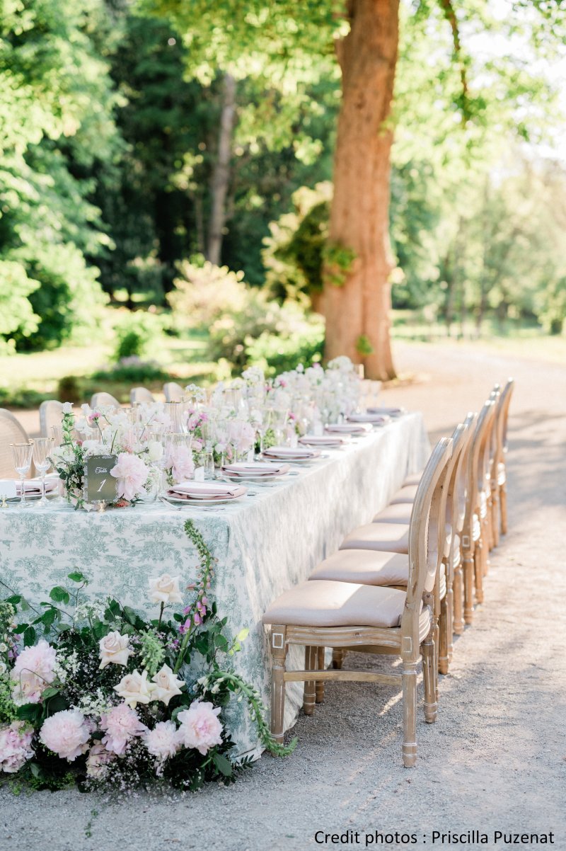 Chaise Medaillon Louis bois cérusé