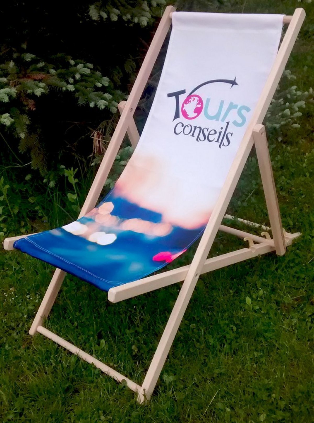 Chaise longue CHILIENNE personnalisée