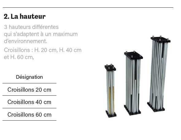 Scène démontable légère TECHNI STAGE