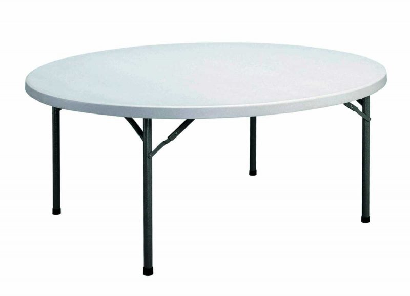 Table pliante Polyéthylène ECO+2 NG ronde diamètre 180