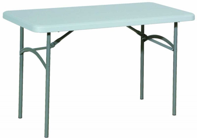 Table pliante Polyéthylène LORCA rectangulaire 122 x 61 cm
