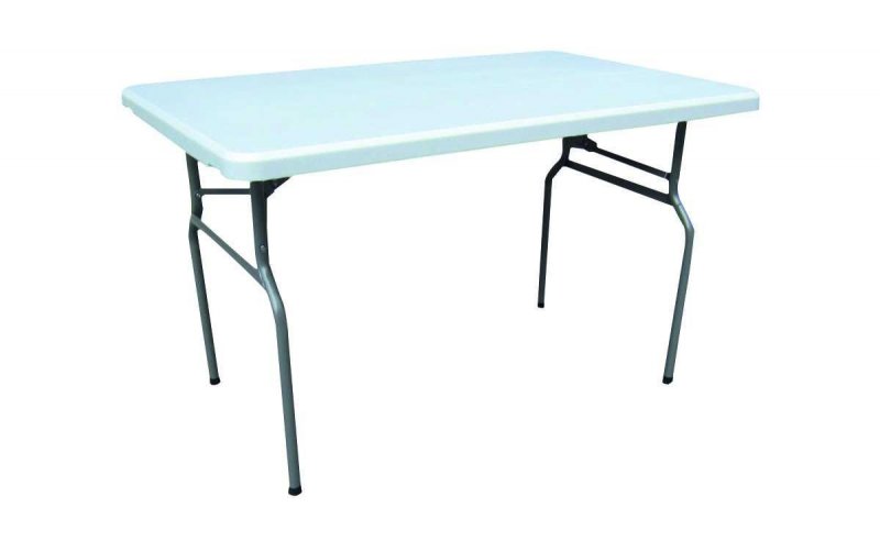 Table pliante Polyéthylène LORCA rectangulaire 122 x 76 cm