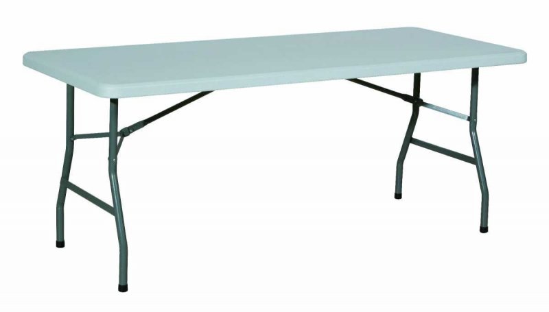 Table pliante Polyéthylène LORCA rectangulaire 183 x 76 cm
