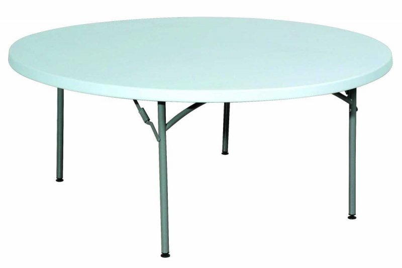 Table pliante Polyéthylène LORCA ronde diamètre 178 cm