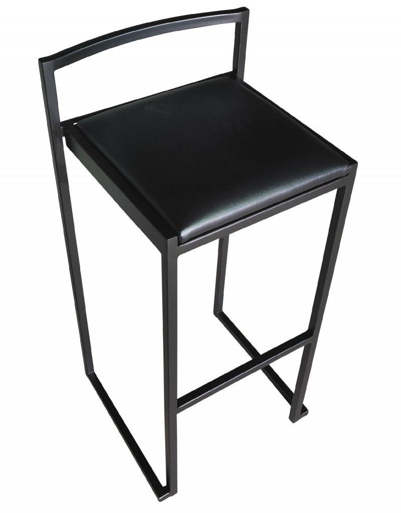 Tabouret de Bar empilable STAKO - Noir 