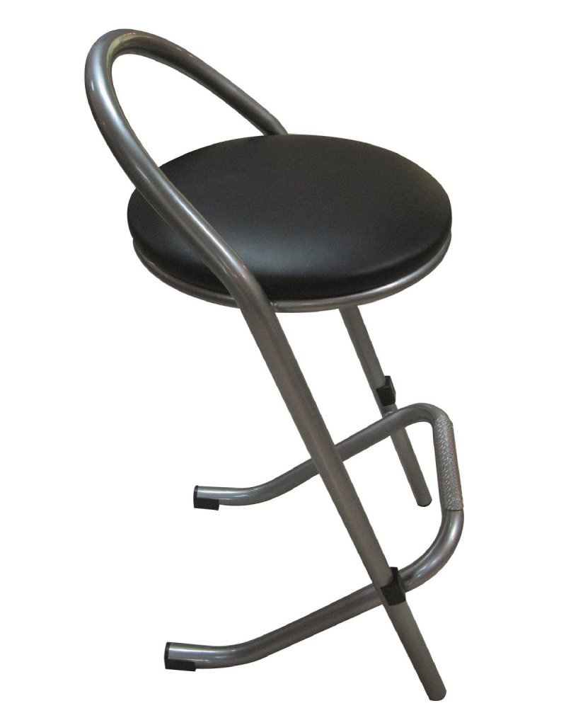 Tabouret empilable rembourré