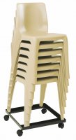 Chaise empilable DENVER polypropylène