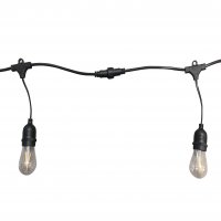 GUIRLANDE Guinguette de Table, 7 ampoules LED, Longueur 5 m, à douilles suspendues