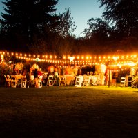 GUIRLANDE Guinguette de Table, 7 ampoules LED, Longueur 5 m, à douilles suspendues