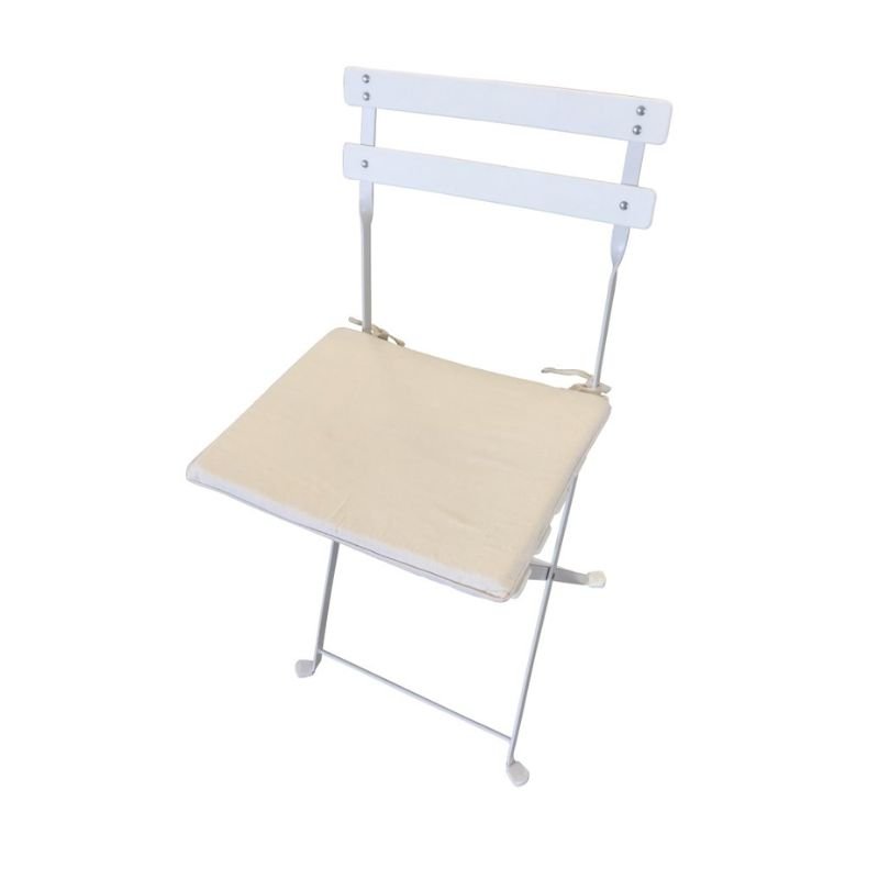 Chaise pliante SQUARE à lattes PVC