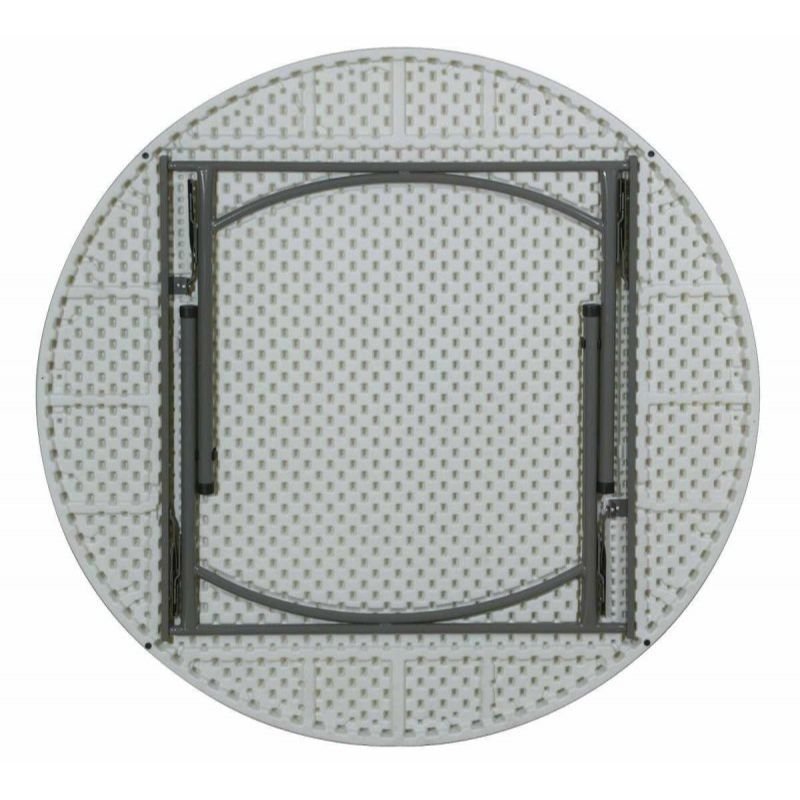Table pliante Polyéthylène LORCA ronde diamètre 152 cm