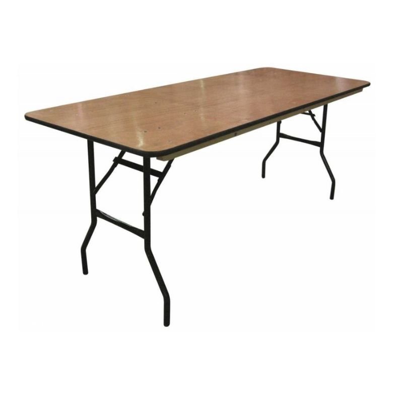 Table pliante Bois 200 x 76 cm