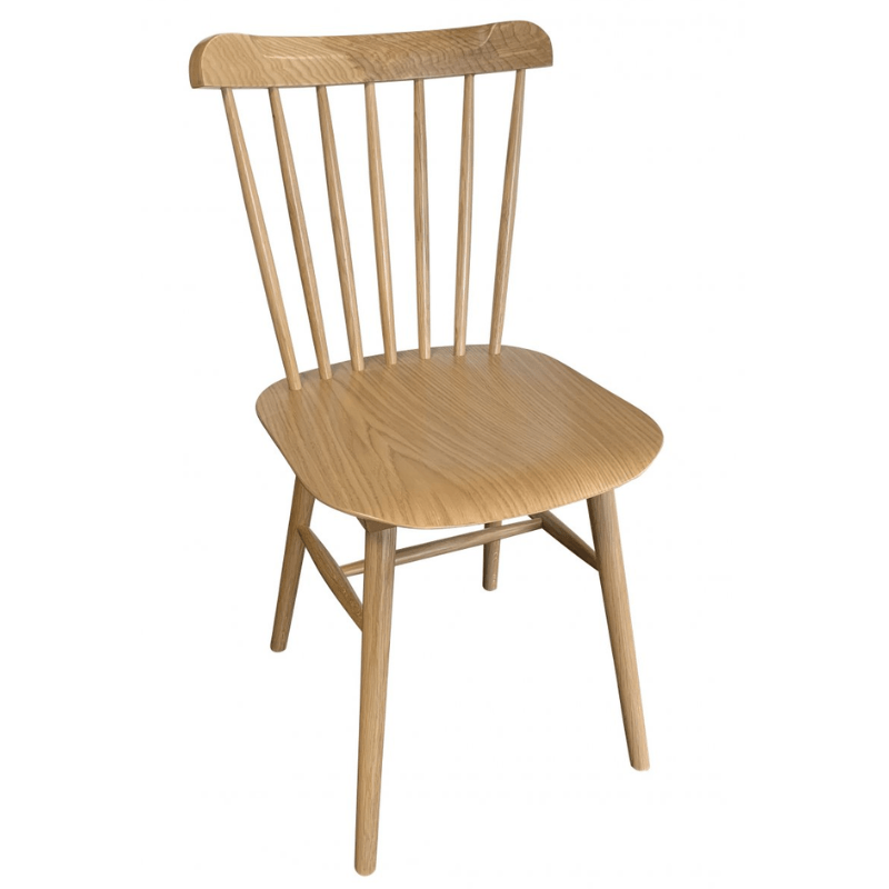 Chaise à barreaux MALMO en bois