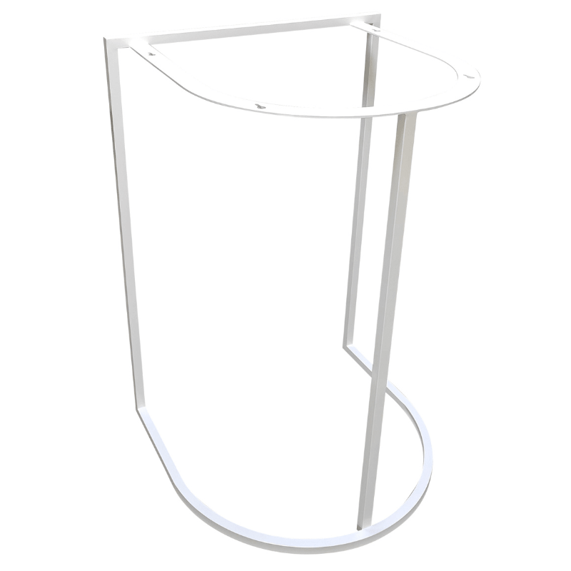 Structure Mange-debout KURVO - coloris blanc