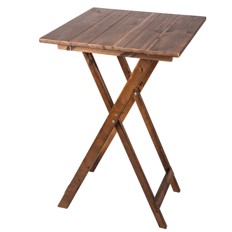 Mange-debout rustique "Heritage" carré pliable