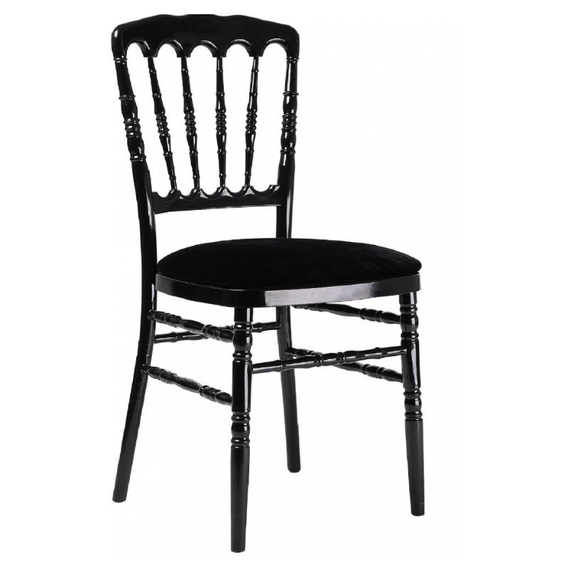 Chaise NAPOLEON Premium noire