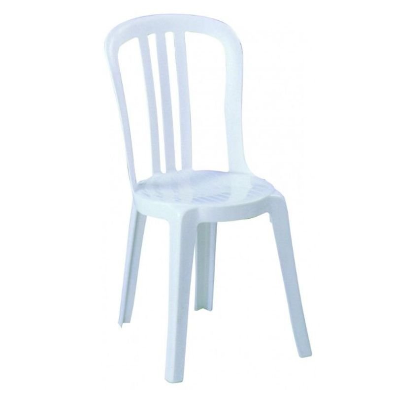 Chaise plastique MIAMI blanche