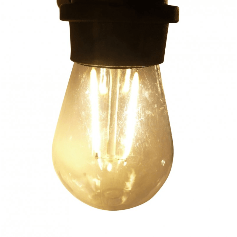 Guirlande Guinguette, 20 ampoules LED, Longueur 10 m