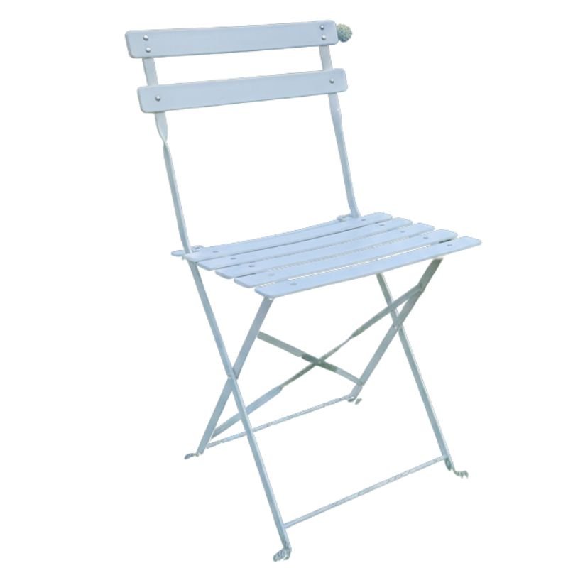 Chaise pliante SQUARE à lattes PVC