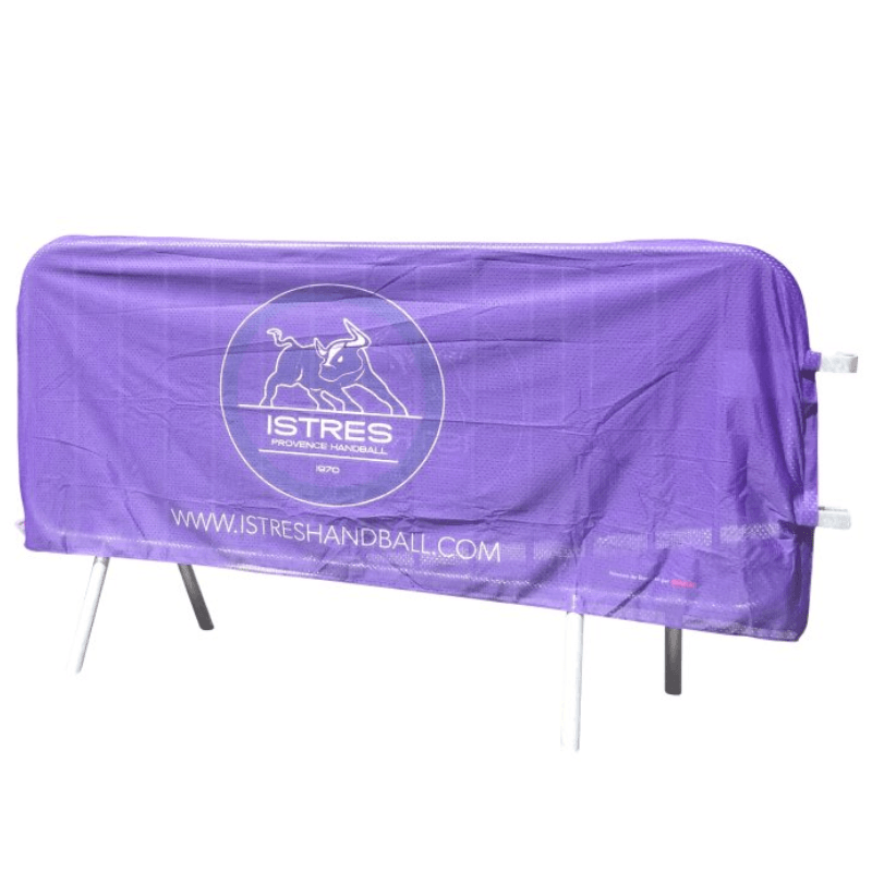 Housse de barrière personnalisée micro perforée