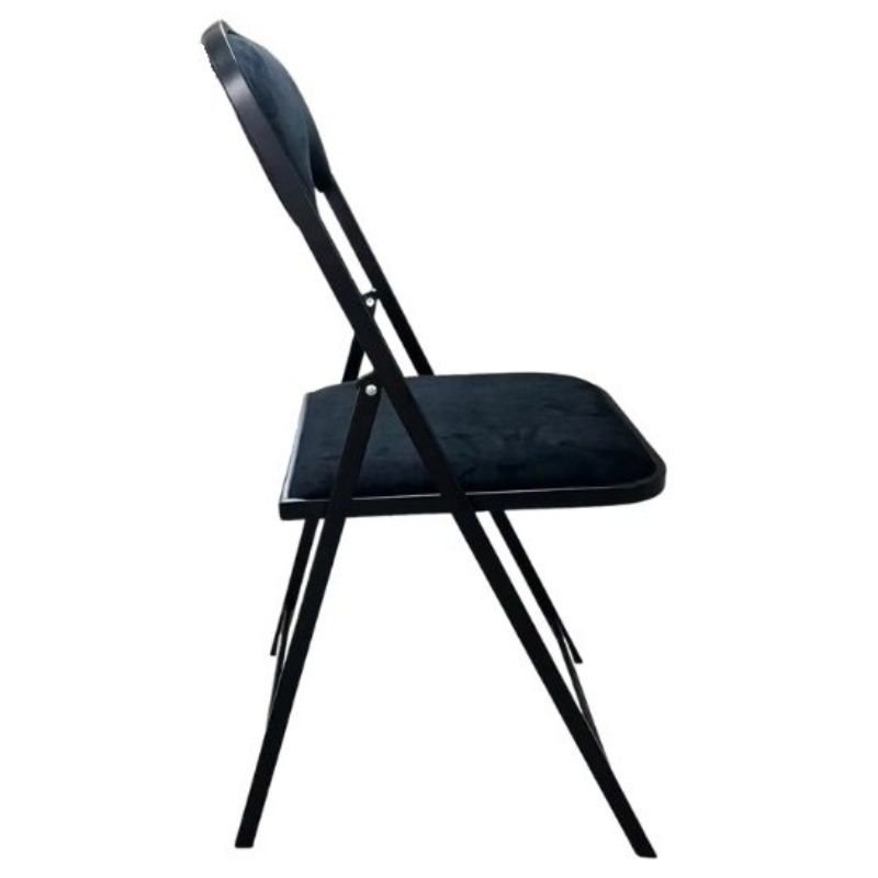 Chaise pliante KROSS noire 