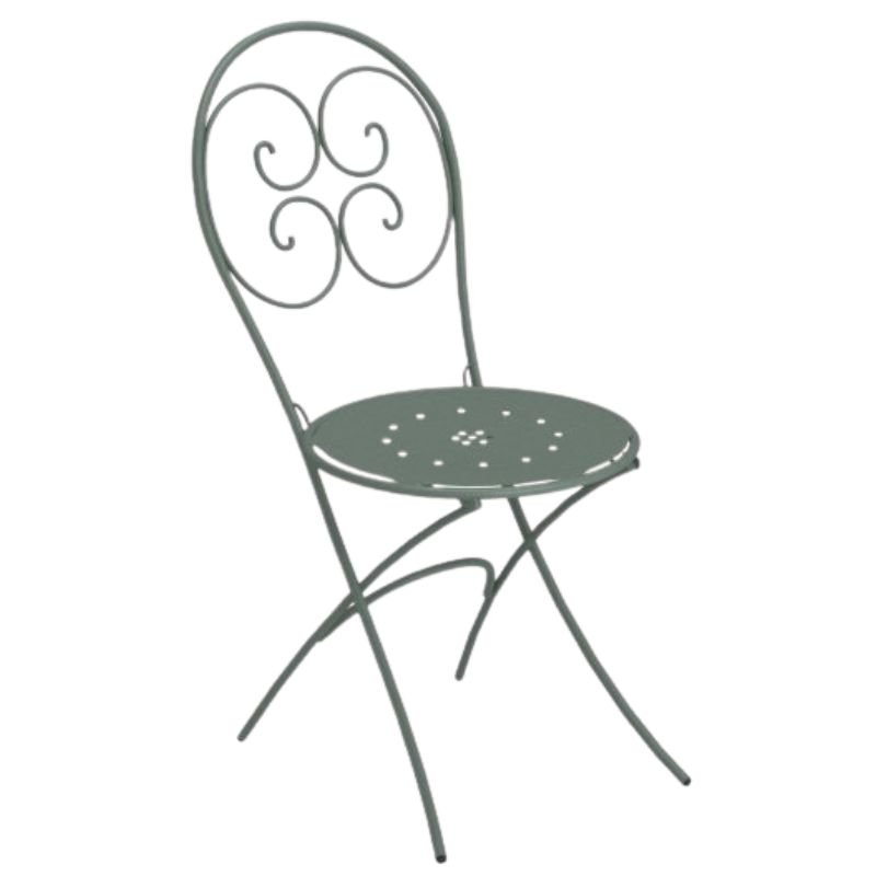 Chaise Pigalle pliante - en acier - Gamme Emu