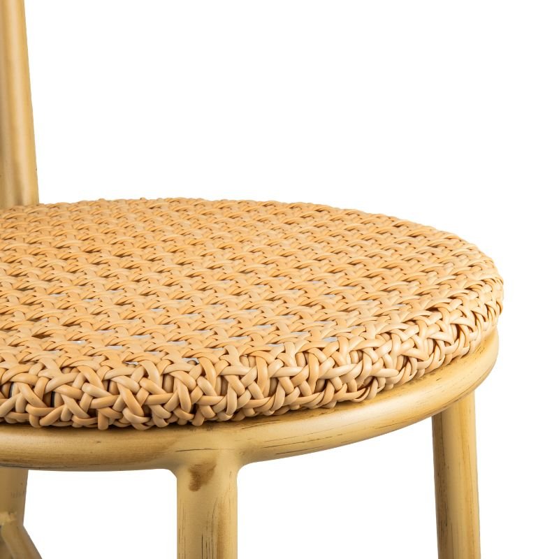 Chaise Gustave - empilable coloris bois