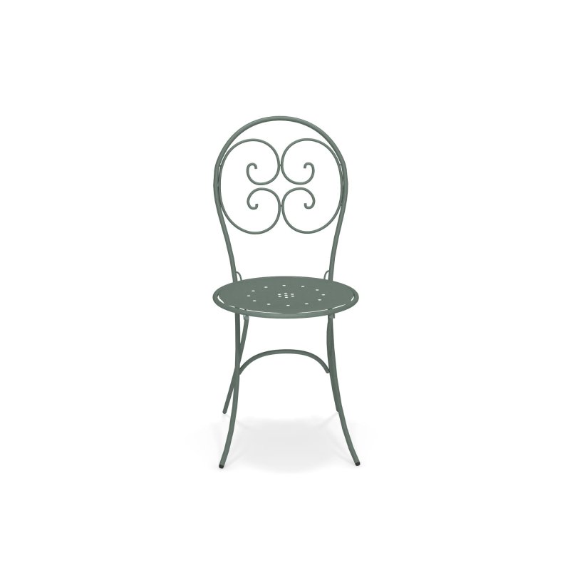 Chaise Pigalle pliante - en acier - Gamme Emu