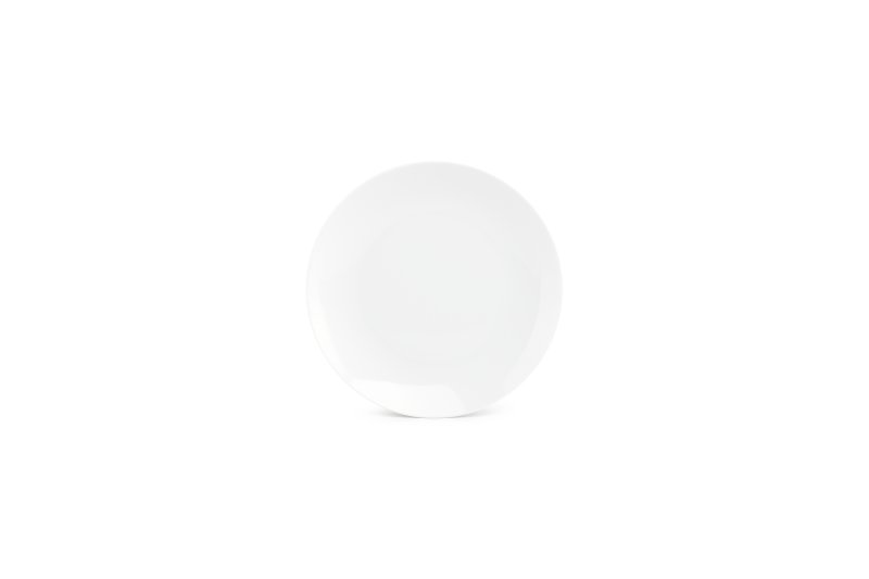 Assiette plate Ø20,5 cm - Basic White Coupe - Gamme Classique 