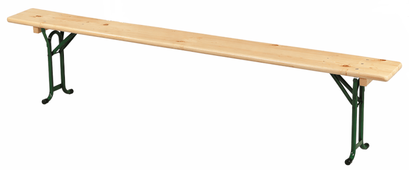 Banc brasserie modèle tube rond