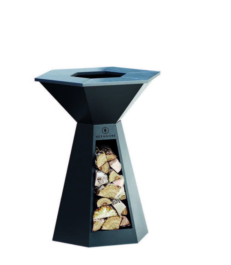 Braséro  - Corten finition rouillée