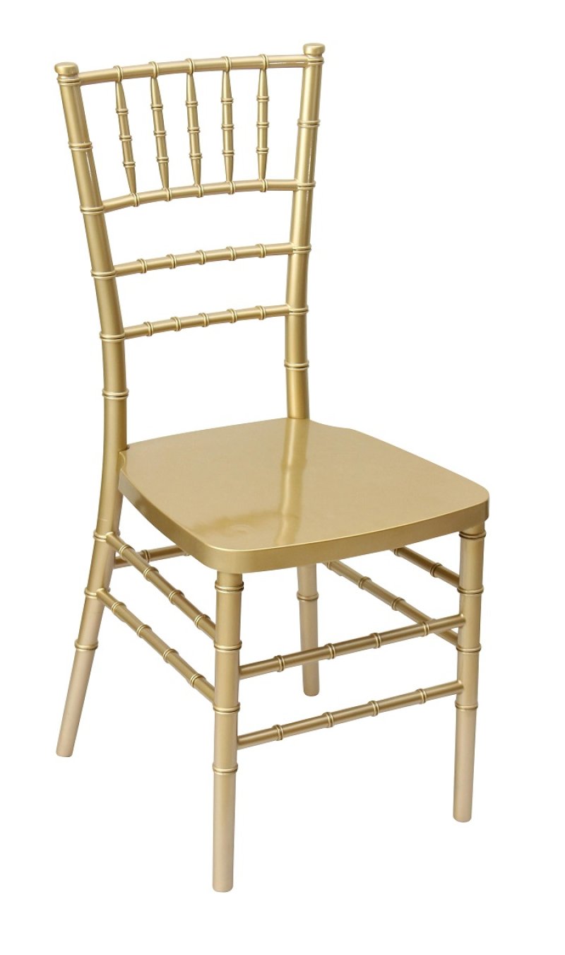 Chaise CHIVARI PREMIUM - Polypropylène Dorée