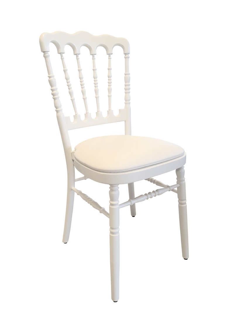 Chaise NAPOLEON bois blanc