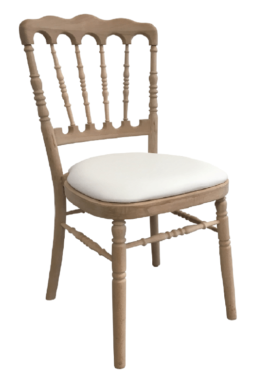 Chaise NAPOLEON bois brut