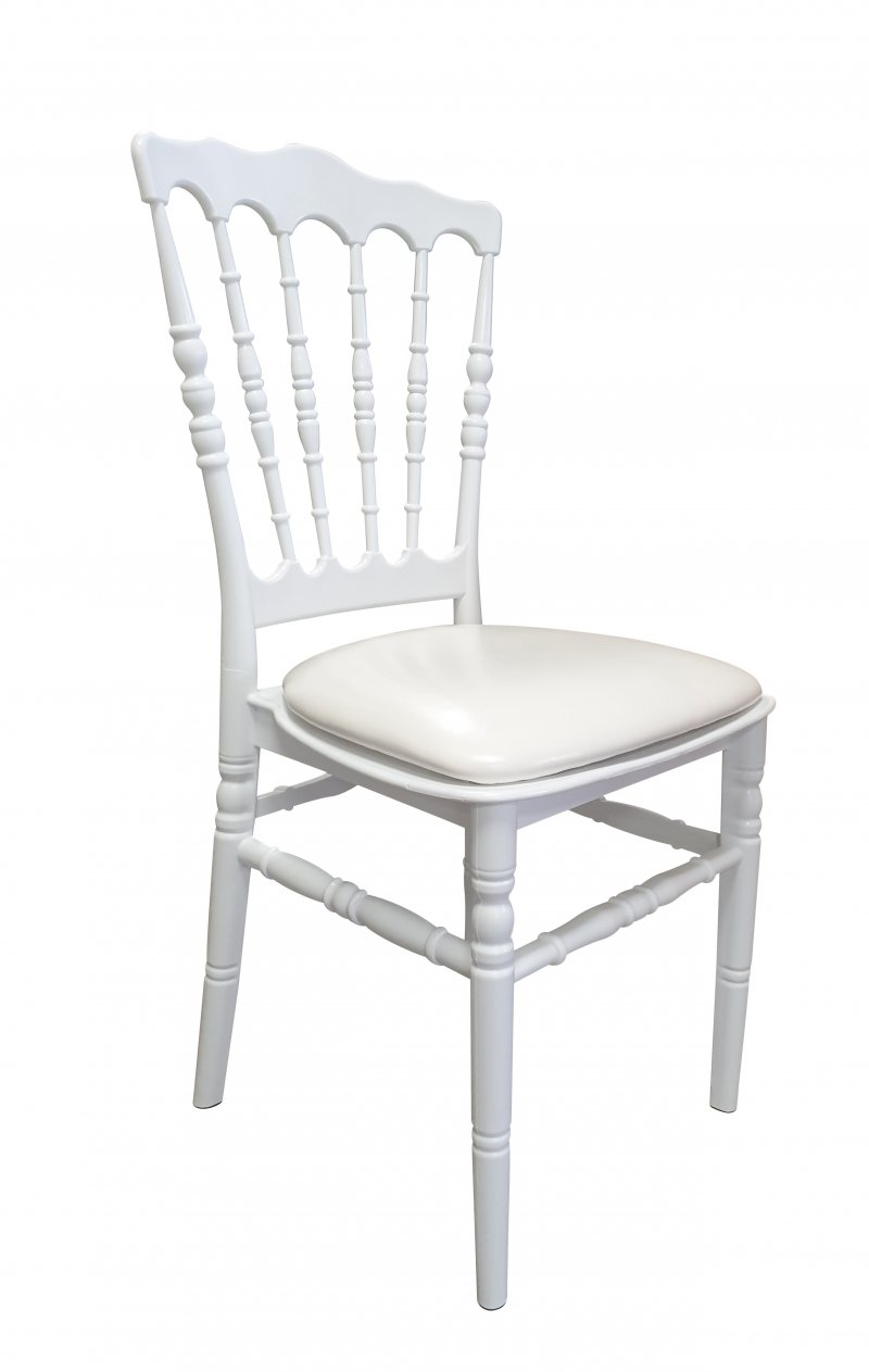 Chaise NAPOLEON Budget XL Polypropylène blanche 