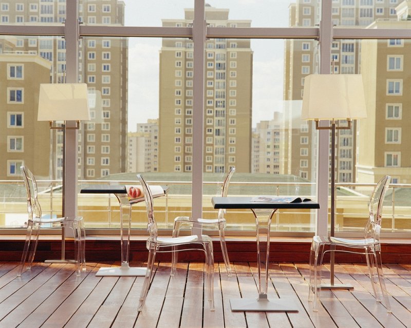 Chaise MEDAILLON ELIZABETH - Transparente