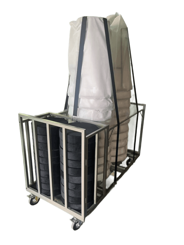 CHARIOT pour Tabouret ARIA