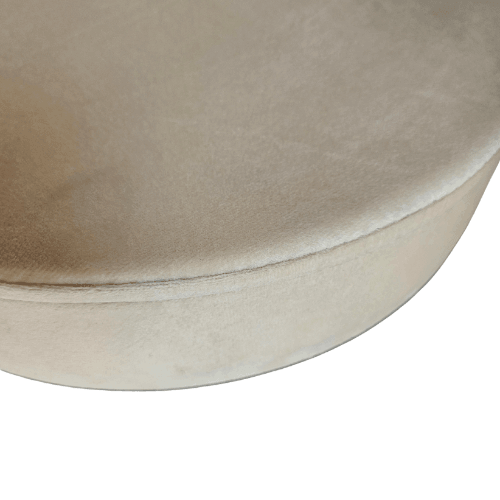 Coussin amovible ARIA velours beige