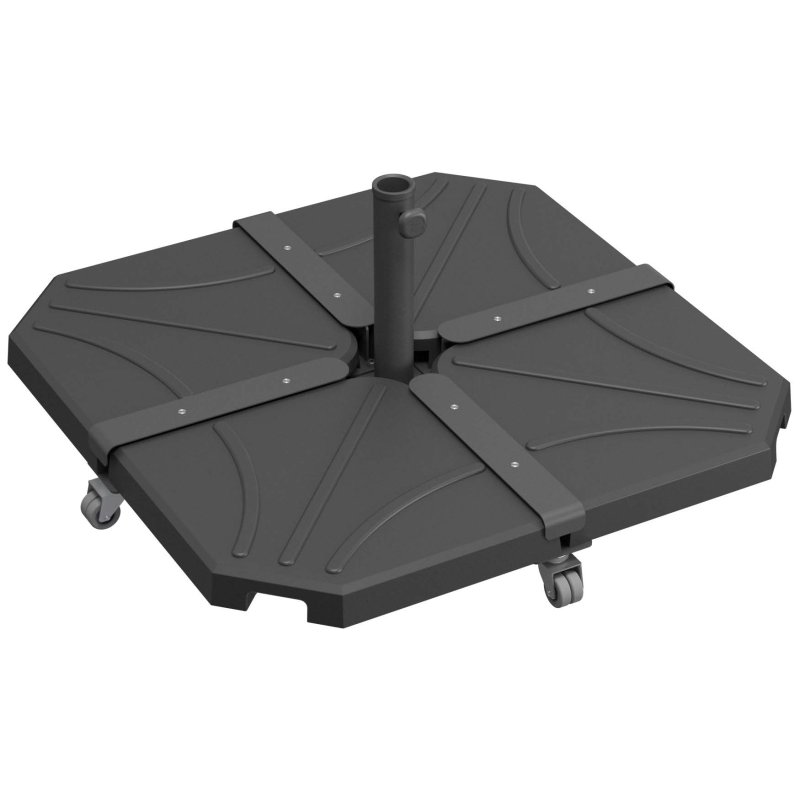 Pied de parasol KIT CROSS RIO- Gamme Ezpeleta  