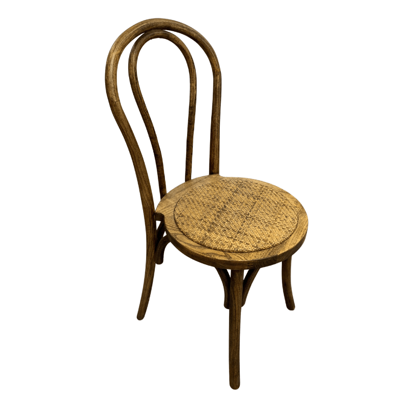 Chaise Emile " Vintage " - en bois effet vieilli