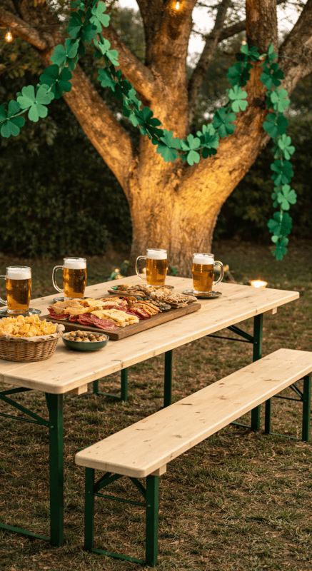 Table brasserie modèle Cornière