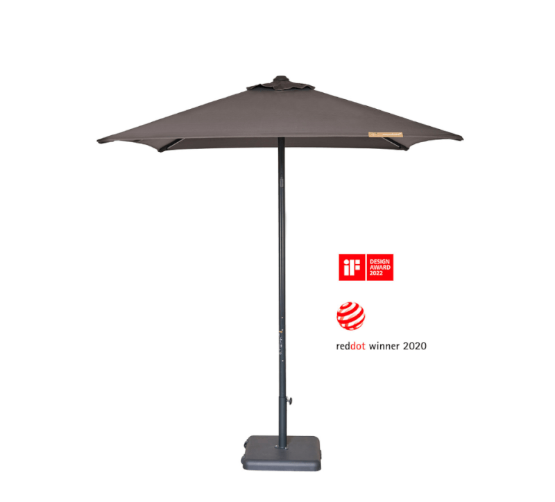 Parasol EOLO - en aluminium - 2.5x2.5m - Gamme Ezpeleta