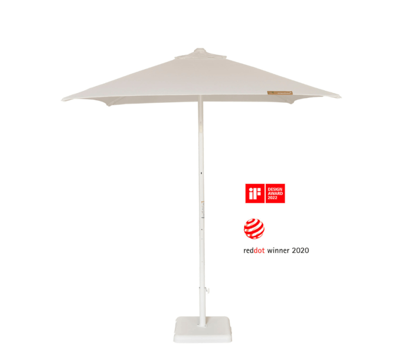 Parasol EOLO - en aluminium - 2.5x2.5m - Gamme Ezpeleta