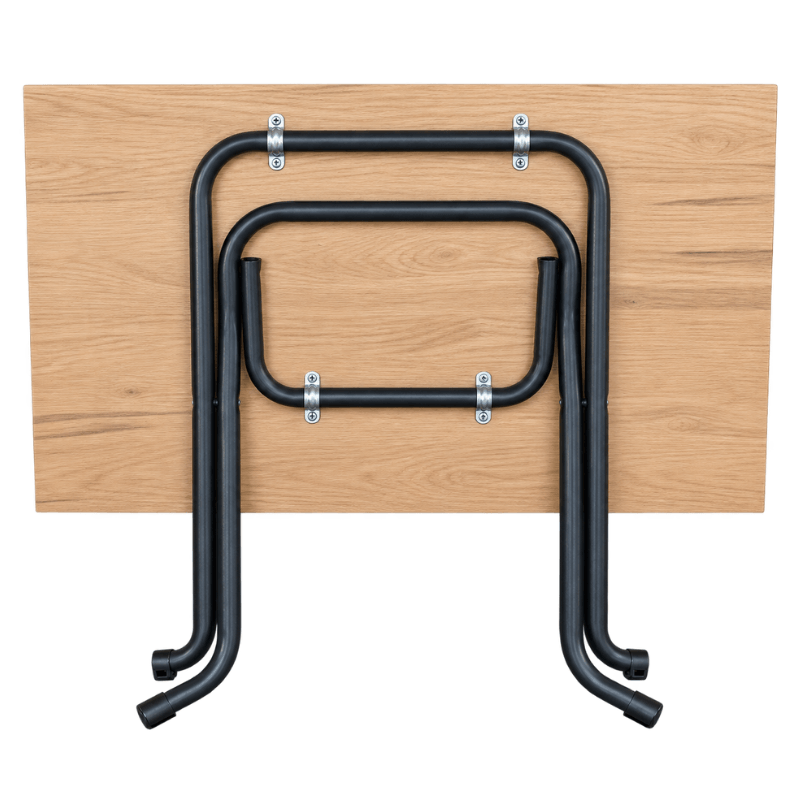 Piètement pliant LORRAINE pour plateau rectangulaire