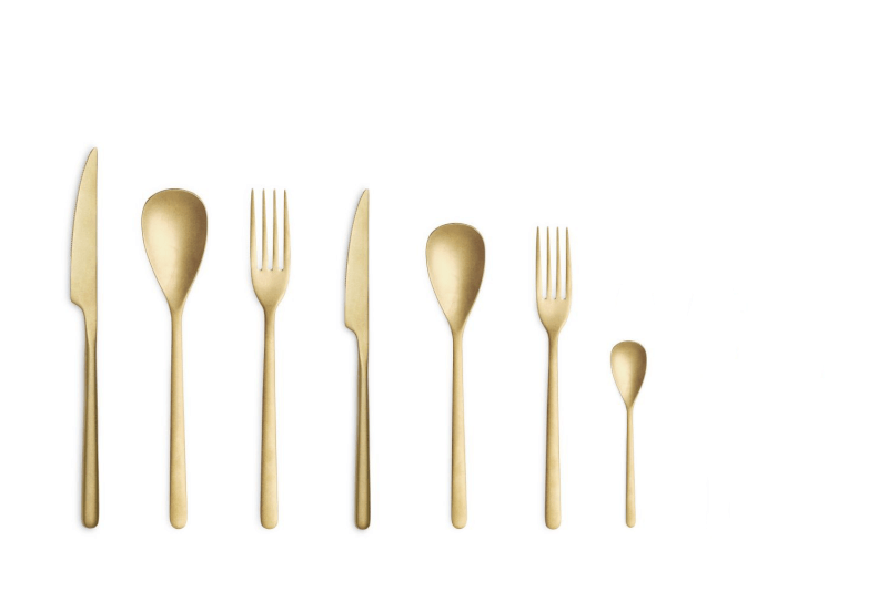 Fourchette de table - Gamme Canada Champagne