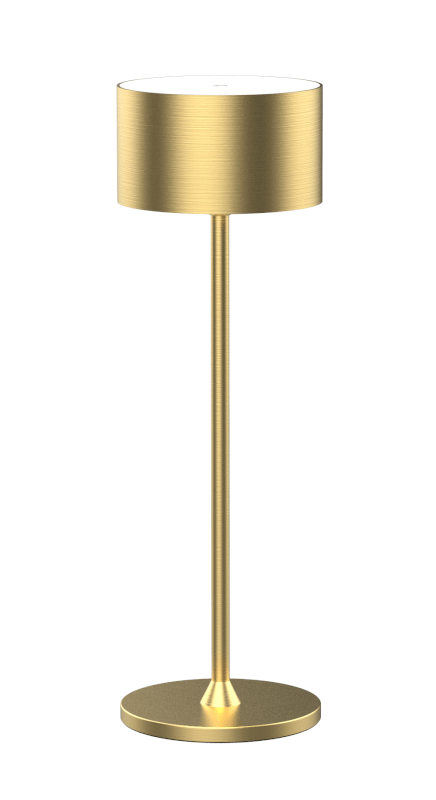 Lampe de table LED modèle Eliza - dorée laiton mat