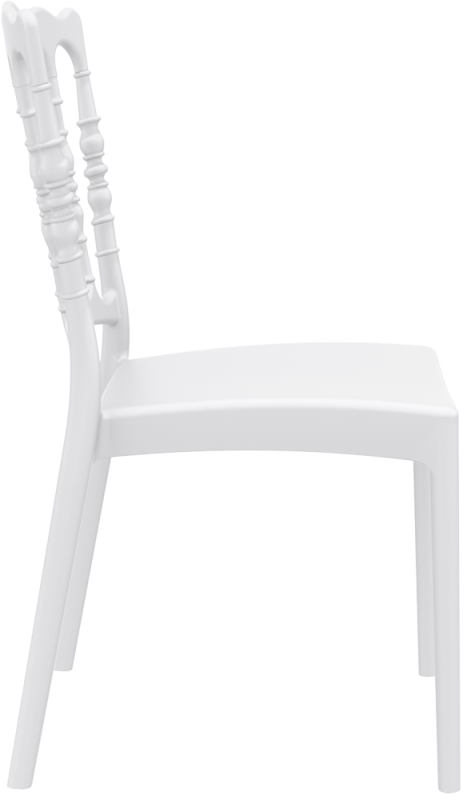 Chaise Napoléon GARDEN Polypropylène blanche 