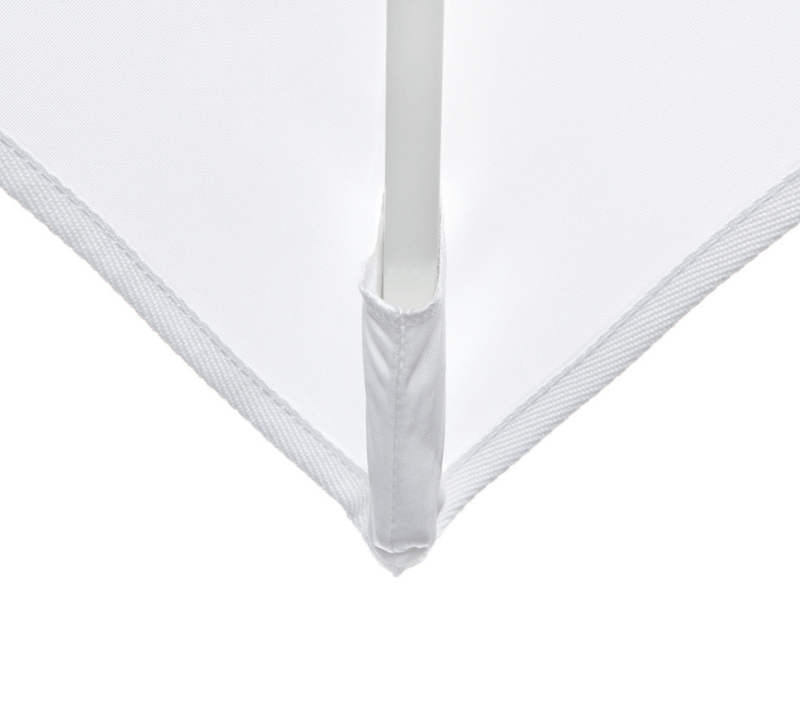 Parasol EOLO PURETI - en aluminium - 3x3m - Gamme Ezpeleta 